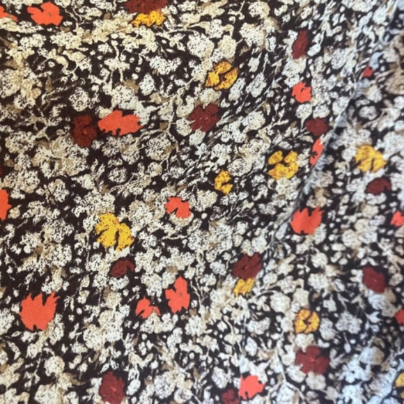 Nordstom's Treasure & Bond Peasant Blouse in Autumn Colors - Picture 3 of 3